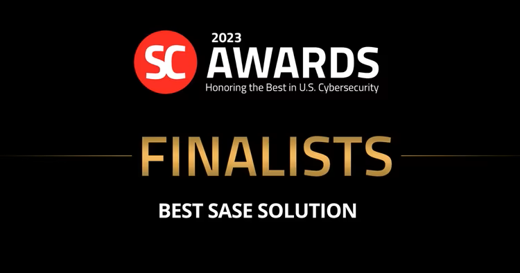 SC Media 2023 Best SASE Solution
