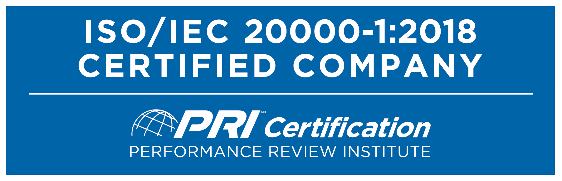 ISO 20000-1:2018 Logo