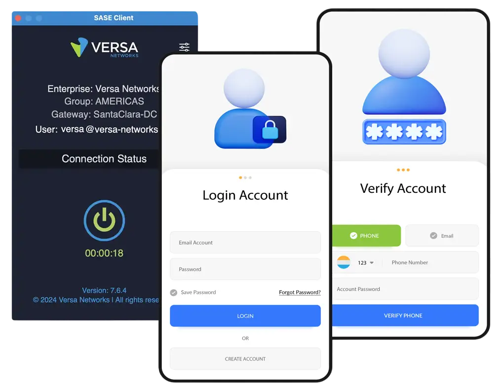 Versa Client Images